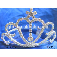party tiara crowns rhinestone silver tiaras pink kids princess tiara